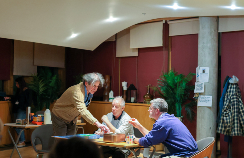 MDT Billy Mack, Dougal Lee and Greg Powrie during play