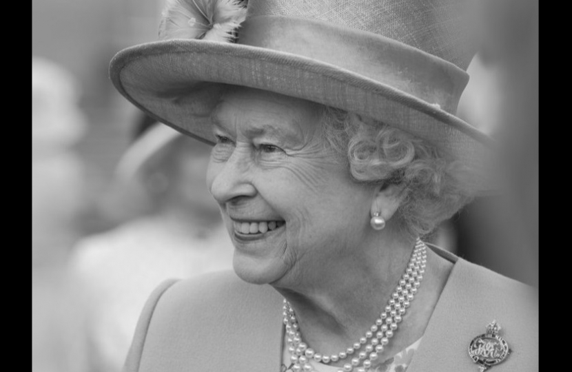 In condolence of Elizabeth II