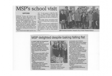 EL Courier 020217 Yester Visit and Bake Off