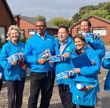 Craig Hoy with James Cleverly