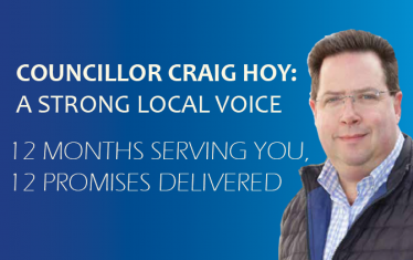 Craig Hoy, Councillor, Haddington