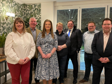 East Lothian Conservatives candidates launch with Craig Hoy MSP and Stephen Kerr MSP